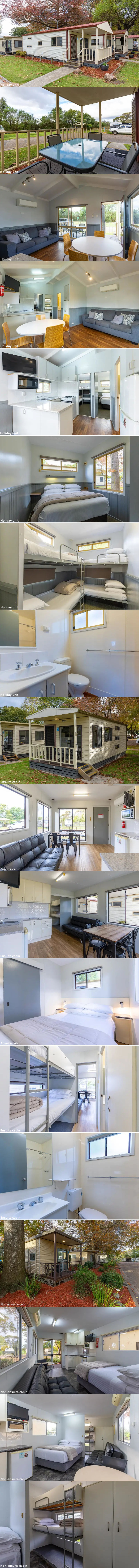 NRMA Bairnsdale Riverside Holiday Park - Holiday units and cabins